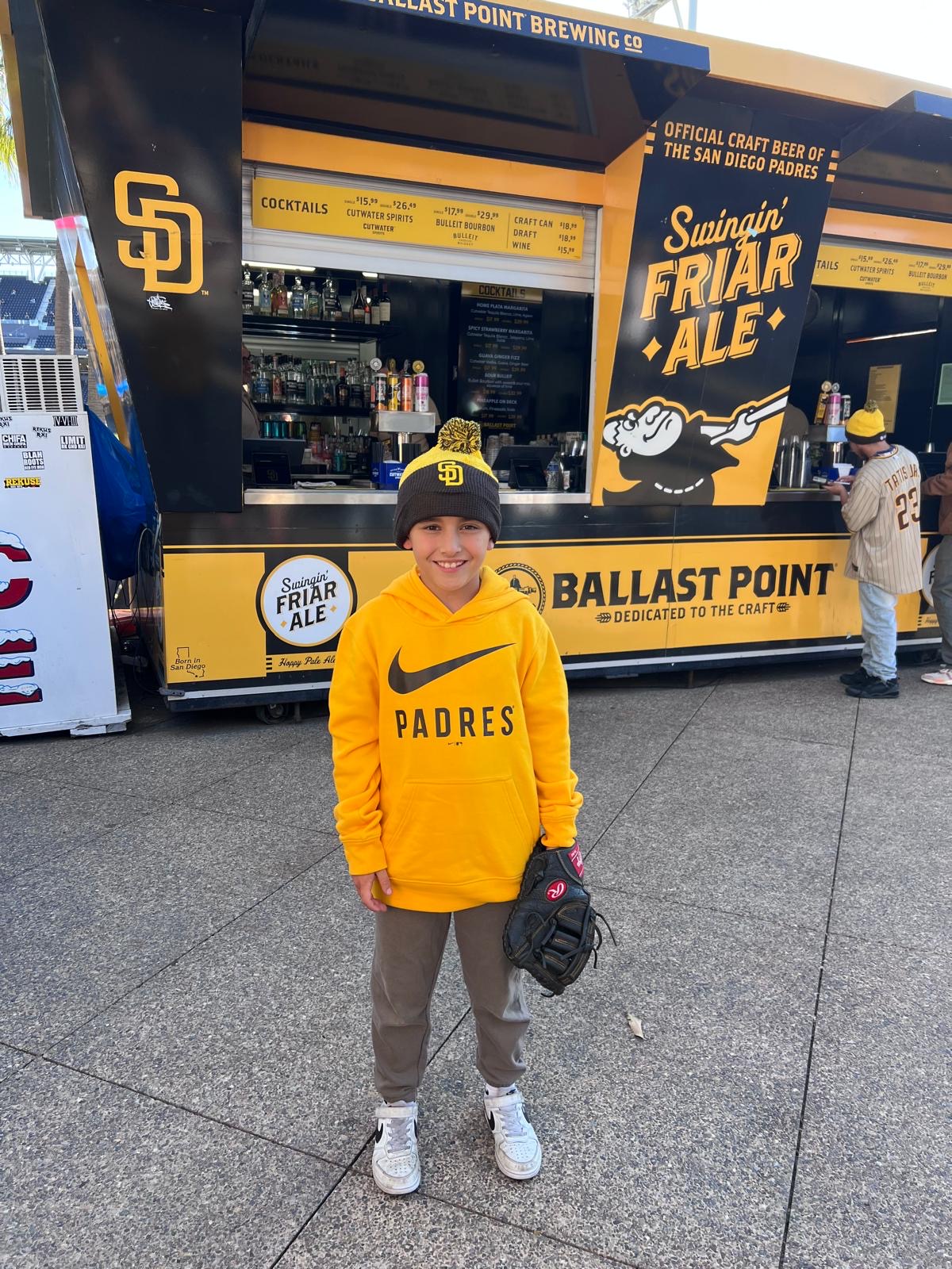 Leo Ramos at Petco Park